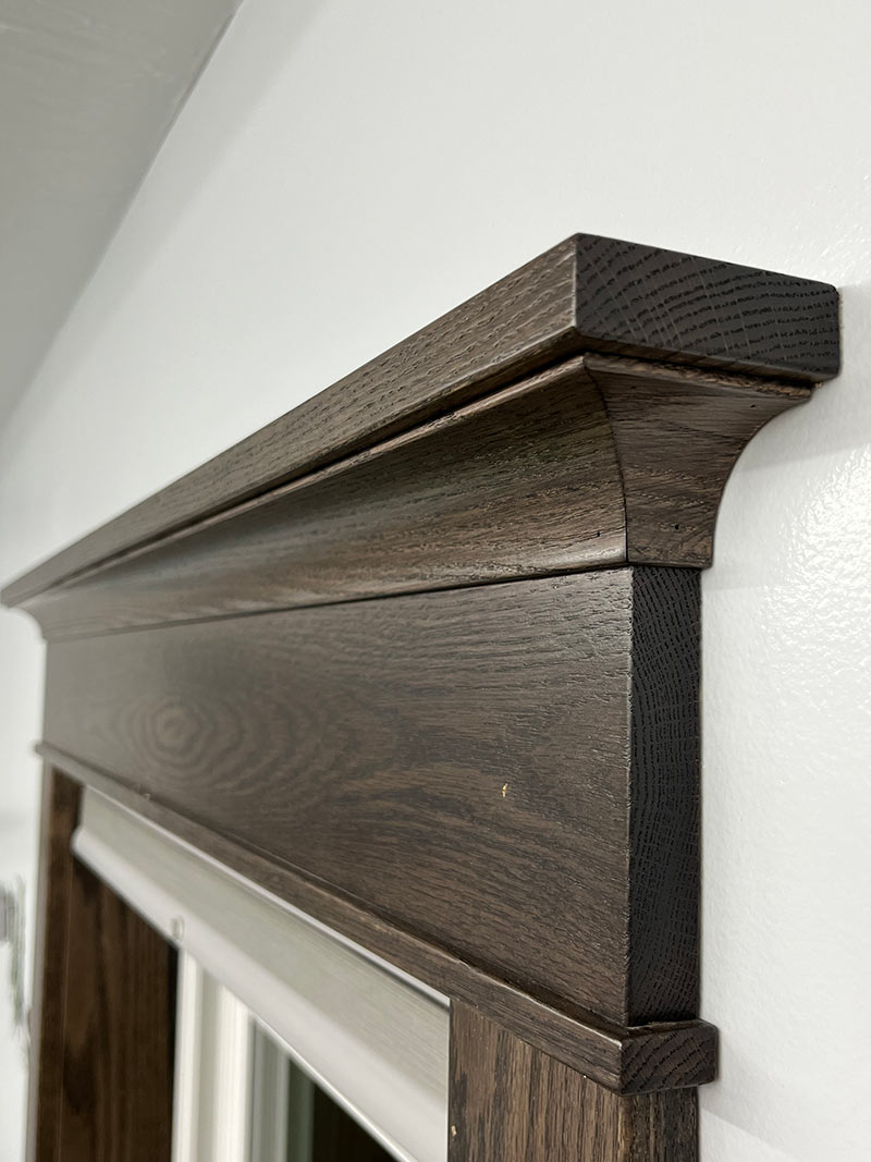 Window casing.
