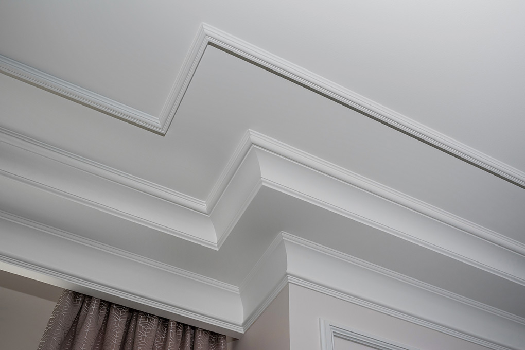 Crown moulding.