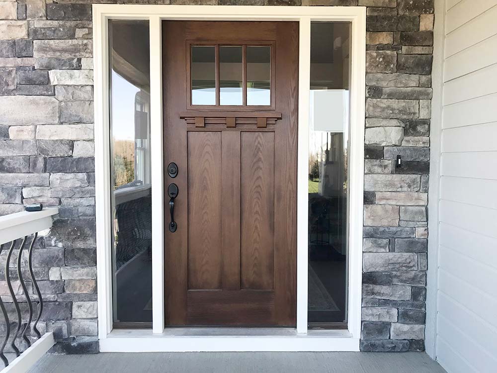 Exterior door.