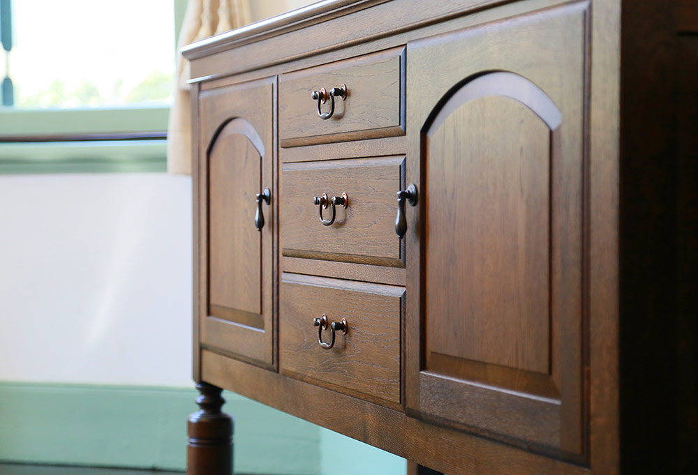 Custom cabinet.